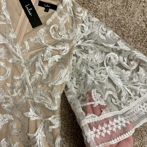 Lulu’s White Bridal Dress - Picture 13 of 16